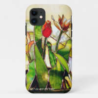 Art Glass Tulip Lovely Barely There iPhone 11 Case