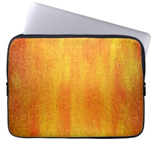 Art Gold Stainless Steel Metal 4 Laptop Sleeve