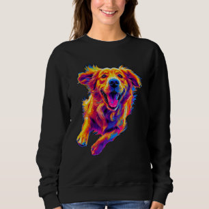 Art  Golden Retriever Dog Sweatshirt