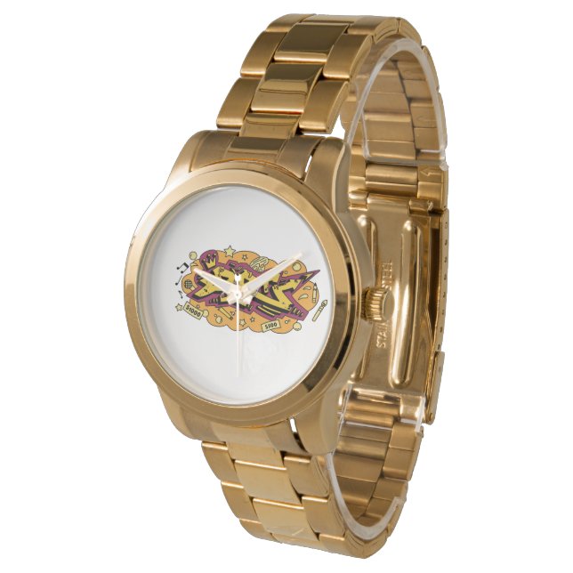 Art Graffiti doodle hip hop Watch (Angled)