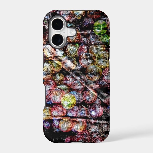 Art grapes on leaf iphone case (Back)