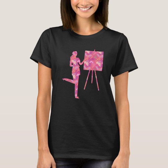 Art Graphic Painting Painter Paint Artwork Artist  T-Shirt (Front)