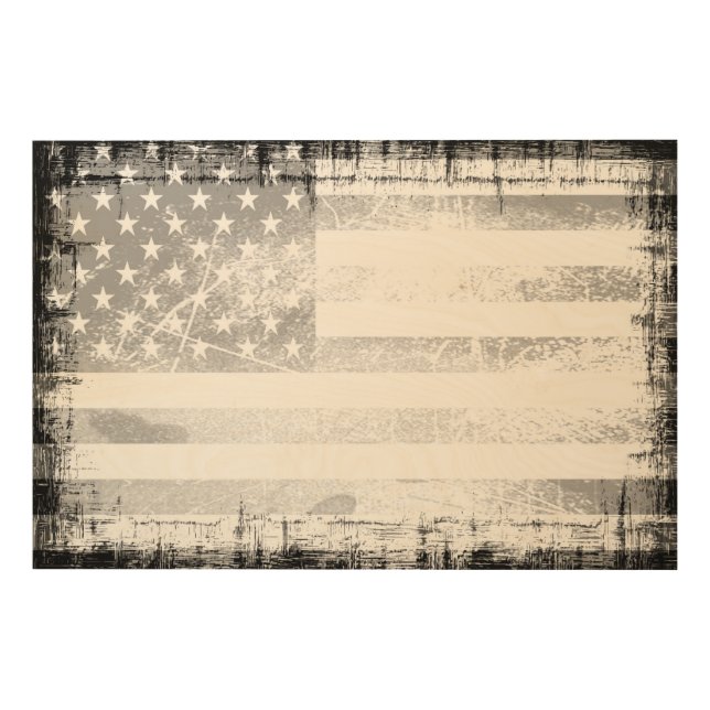 Art Grunge American Flag (Front)