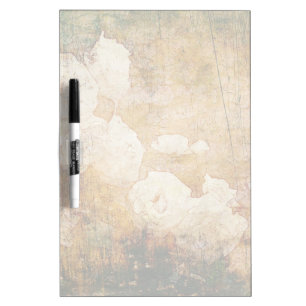 art grunge floral vintage background texture dry erase board