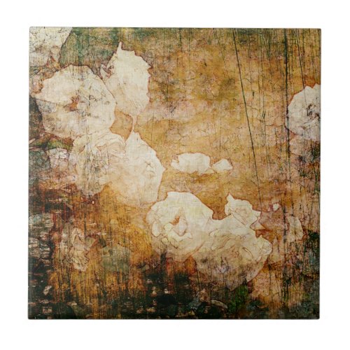 art grunge floral vintage background texture tile