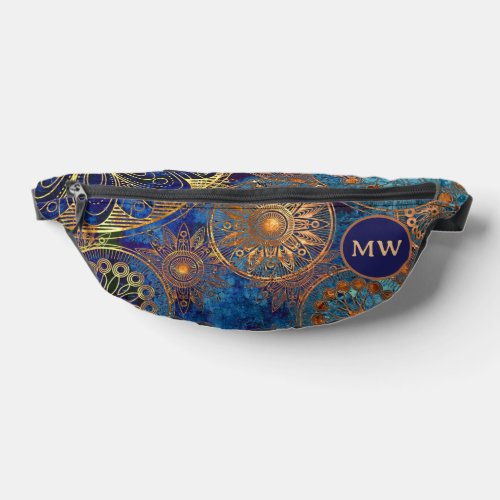 Art grunge pattern fanny pack