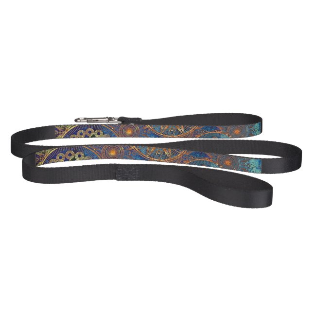 Art grunge pattern pet leash (Full)