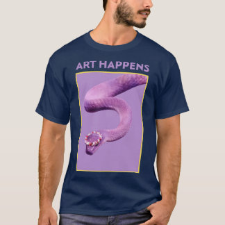 Art Happens Art Snake T-Shirt