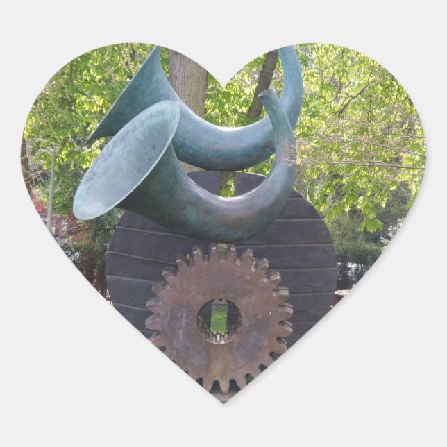 Art Heart Sticker (Front)