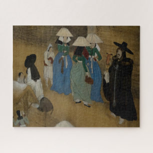 Art History (Asia): Women About on the Town Jigsaw Puzzle