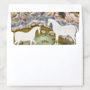 Art History Birth of Celestial Twins Horses Envelope Liner