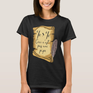 Art History Ceci n'est Pas Une Pipe Data Scientist T-Shirt