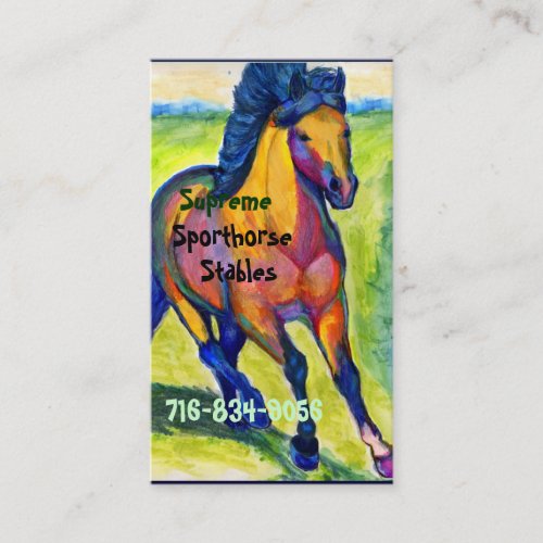 Art Horse Business Card