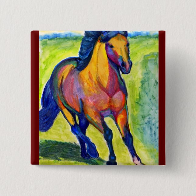 Art Horse Button (Front)
