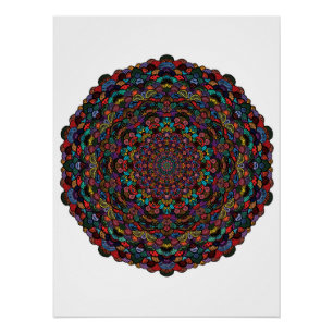 Art in Mandala Poster