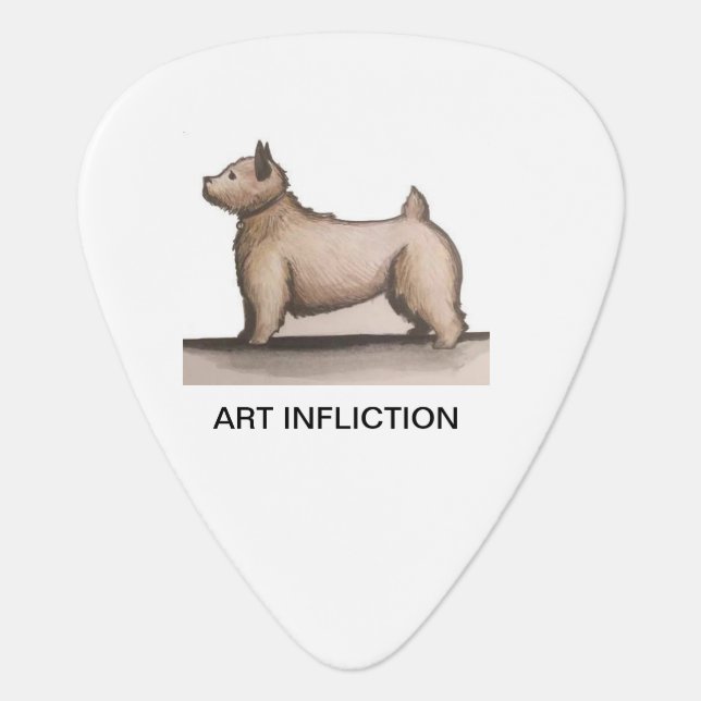 Art Infliction Guitar Pick (Front)