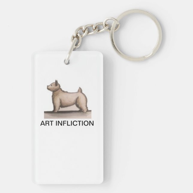Art Infliction Keychain (Back)