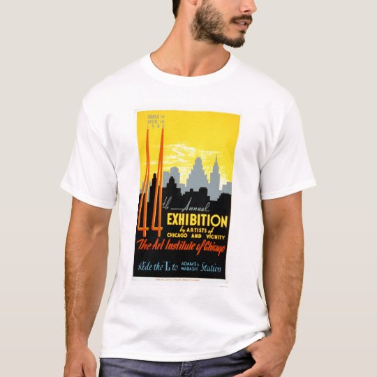 Art Institute Chicago 1940 WPA T-Shirt
