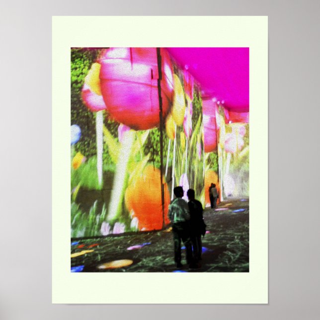 Art is all around poster (Front)