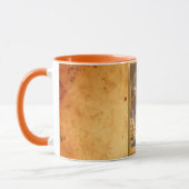 Art is Long & Time is Fleeting Ephemera Coffee Mug (Left)