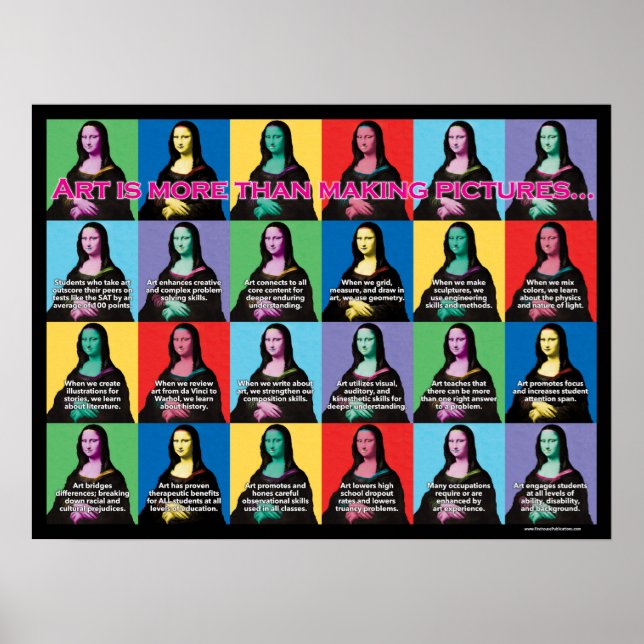 ART is more than making pictures Poster (Front)