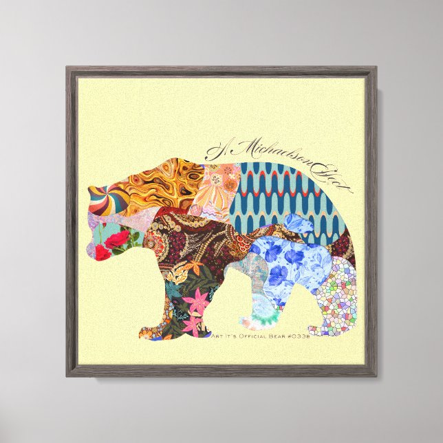 Art It's Official 033b - A MichaelsonEffect Canvas Print (Front)