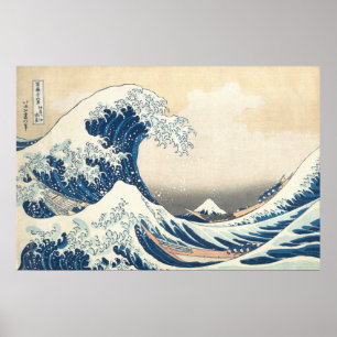 ART - KATSUSHIKA HOKUSAI POSTER