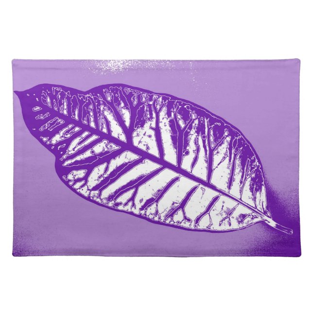 Art Leaf 17 Cloth Placemat (Front)