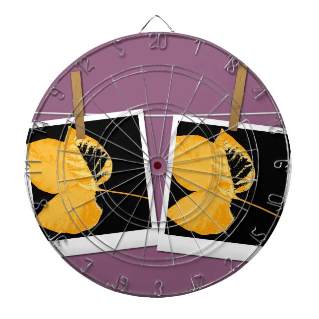 Art Leaf 4 Dart Board (Front)