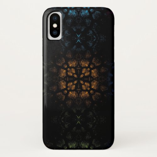 Art leopard animal fur skin iPhone x case