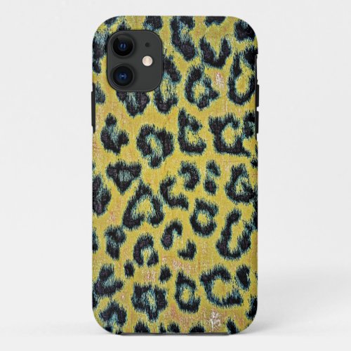 Art leopard fur 3 iPhone 11 case