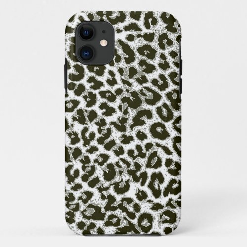 Art leopard fur 4 iPhone 11 case