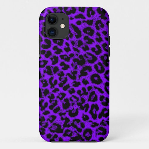 Art leopard fur 5 iPhone 11 case