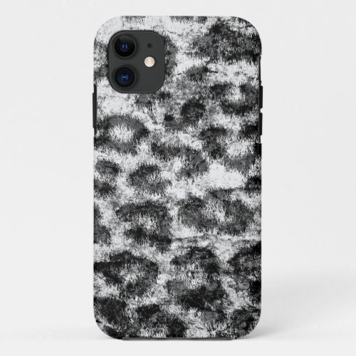 Art Leopard Print Skin Fur 3 iPhone 11 Case