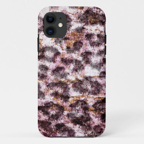 Art Leopard Print Skin Fur iPhone 11 Case