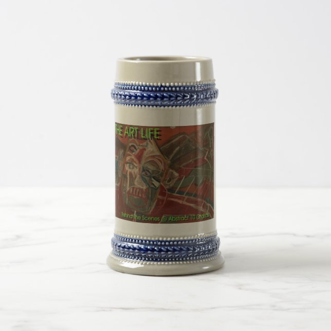 art life flyer beer stein (Center)