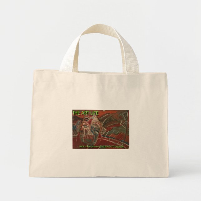 art life flyer mini tote bag (Front)