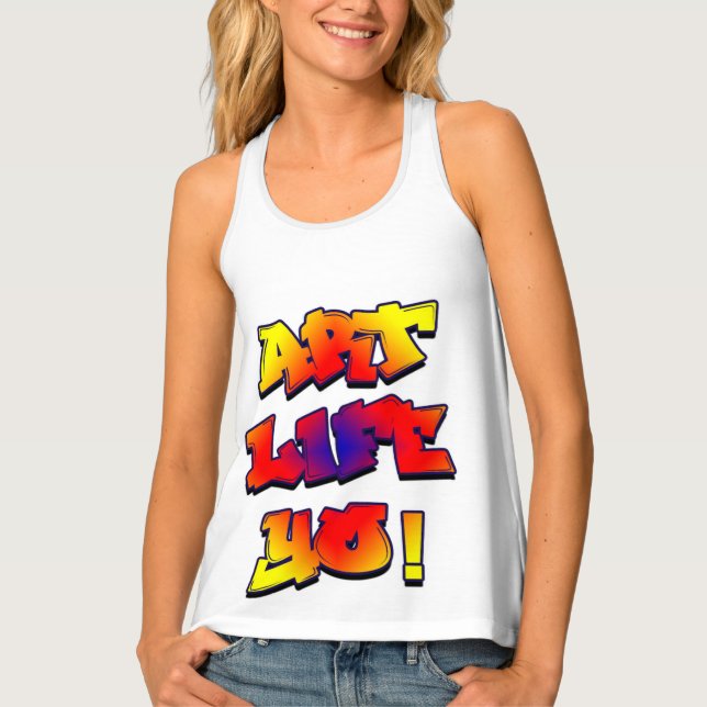 Art Life Yo! Tank Top (Front)