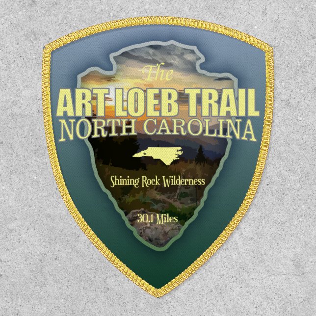 Art Loeb Trail (arrowhead)  Patch (Front)