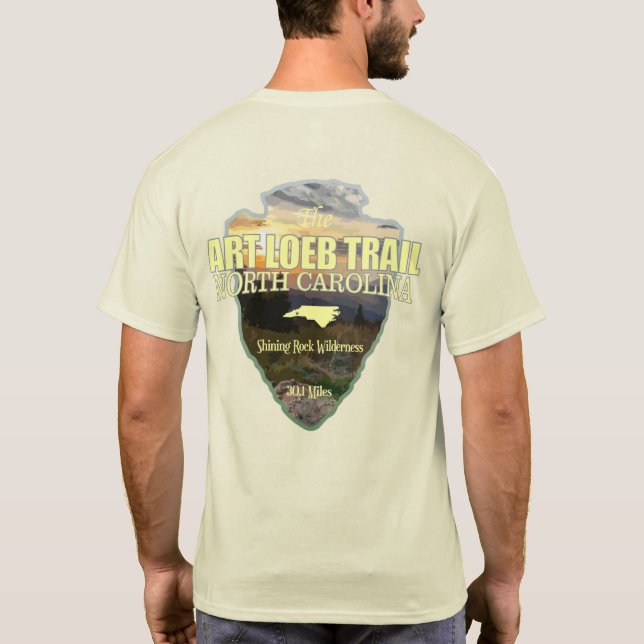Art Loeb Trail (arrowhead) T-Shirt (Back)