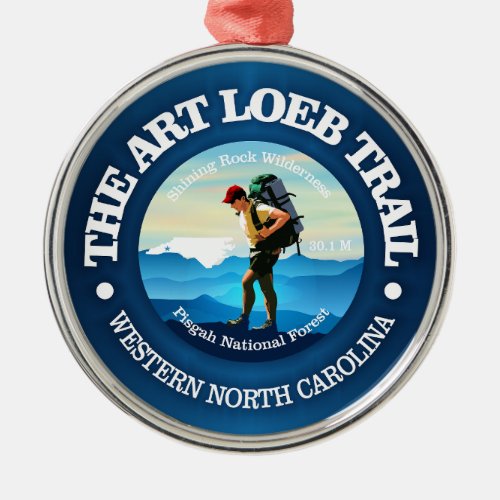 Art Loeb Trail C Metal Ornament