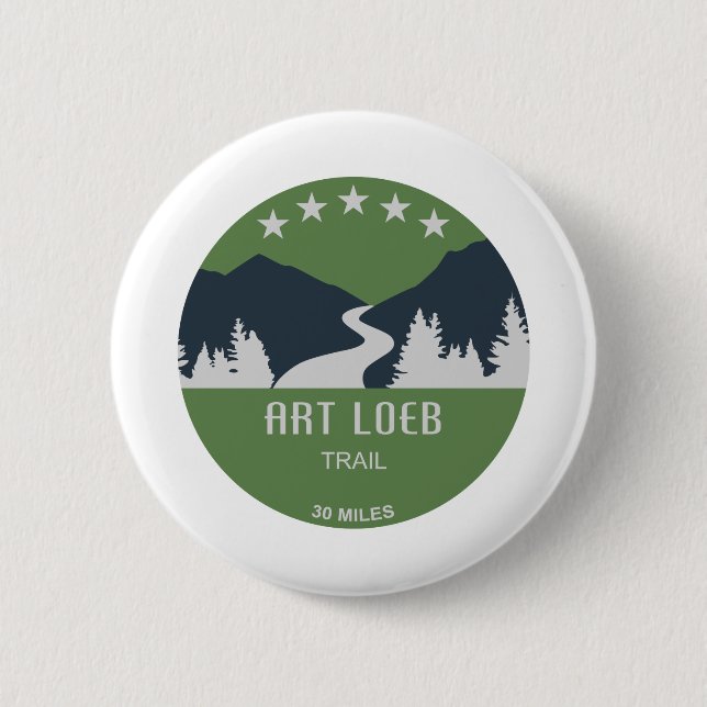 Art Loeb Trail North Carolina Button (Front)