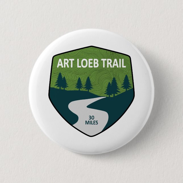 Art Loeb Trail North Carolina Button (Front)