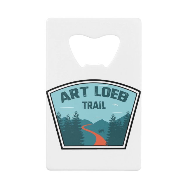Art Loeb Trail North Carolina Credit Card Bottle Opener (Front)
