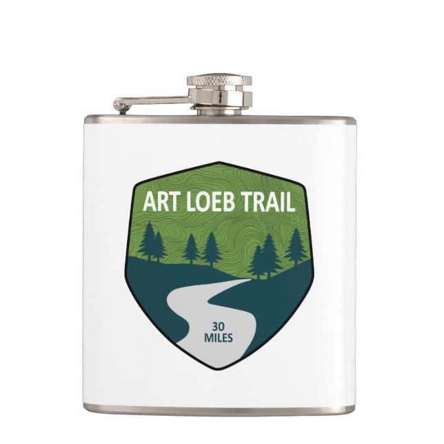 Art Loeb Trail North Carolina Flask (Front)