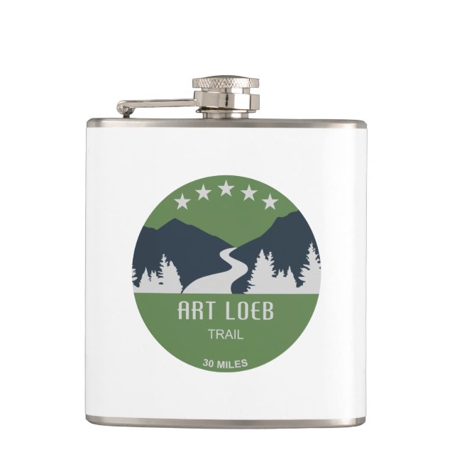 Art Loeb Trail North Carolina Flask (Front)