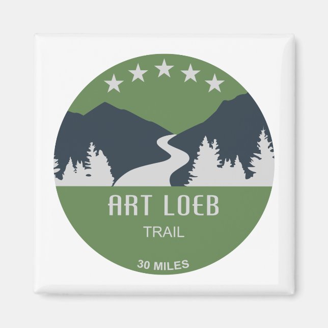 Art Loeb Trail North Carolina Magnet (Front)