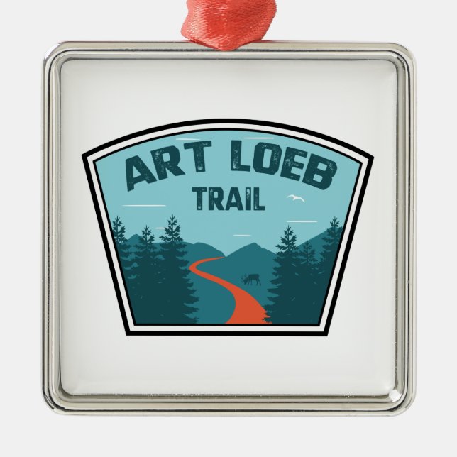 Art Loeb Trail North Carolina Metal Ornament (Front)