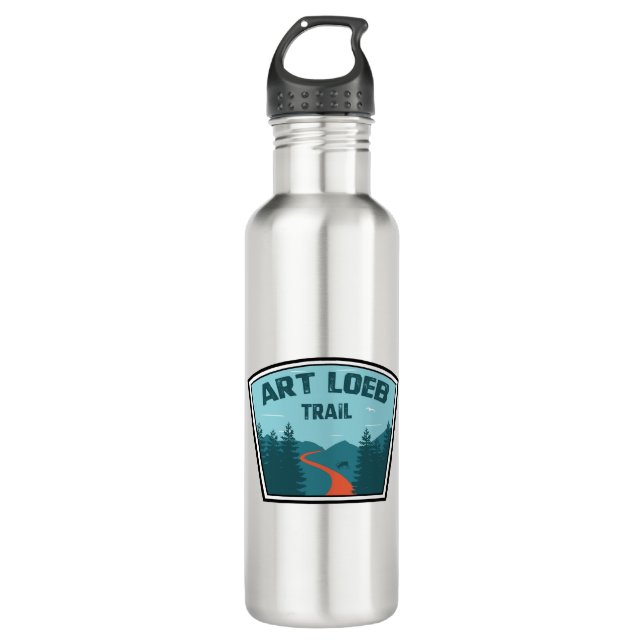 Art Loeb Trail North Carolina Stainless Steel Water Bottle (Front)