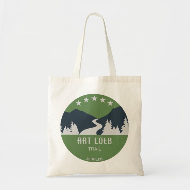 Art Loeb Trail North Carolina Tote Bag (Front)